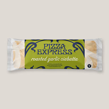 PizzaExpress Roasted Garlic Ciabatta