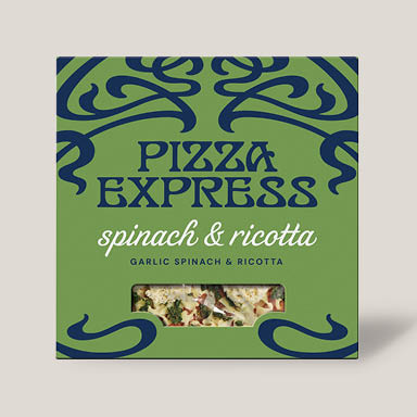 PizzaExpress Spinach & Ricotta Pizza